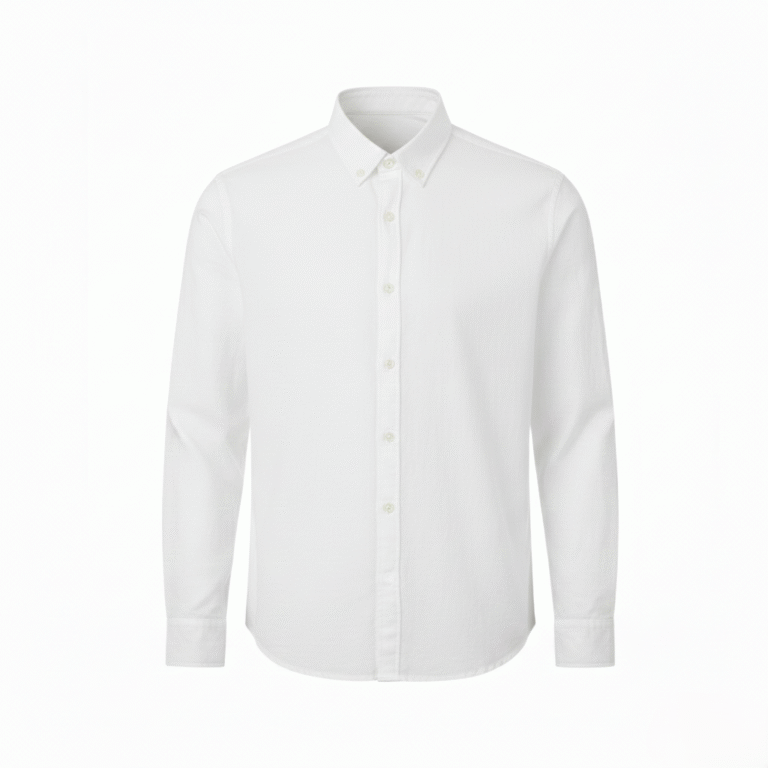 une chemise blanche pour homme