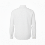 chemise blanche pour homme vue de dos
