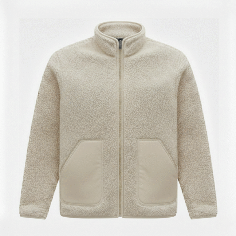 Marquer une polaire, broderie et sérigraphie sur les positions disponibles