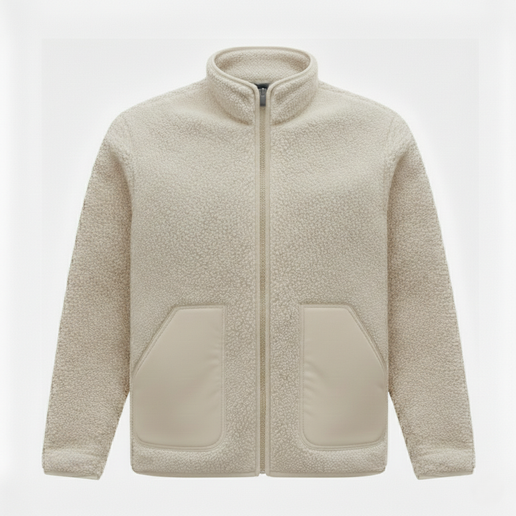 Marquer une polaire, broderie et sérigraphie sur les positions disponibles