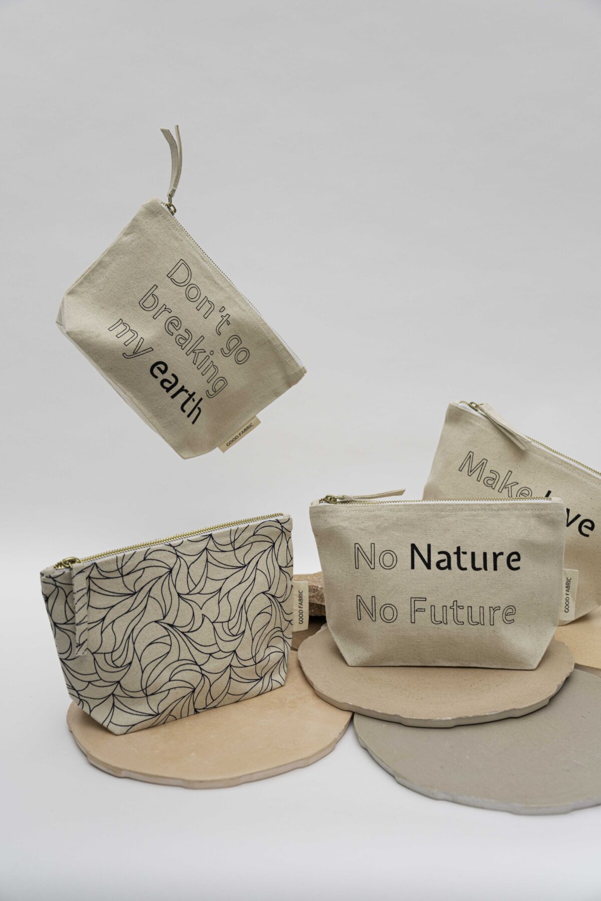 Trousse coton biologique - Atelier Good Fabric