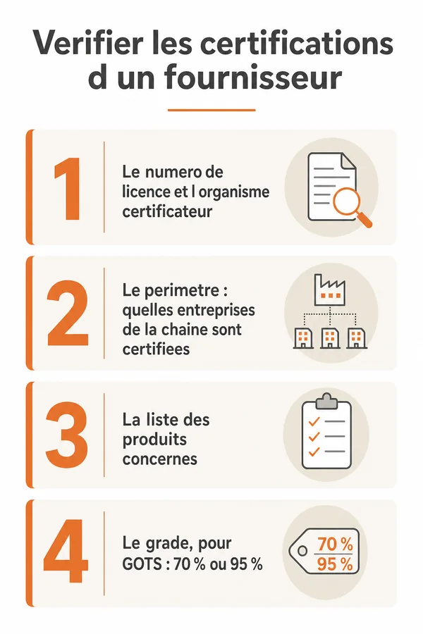 Les quatre vérifications à demander à un fournisseur de vêtements d'entreprise
